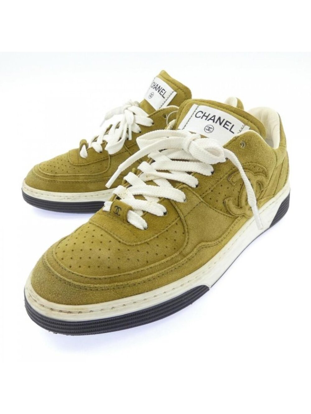 Chanel Sneakers Green - Picture 3 of 6